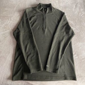 Burton AK 1/4 Zip Thermal Size Large Green